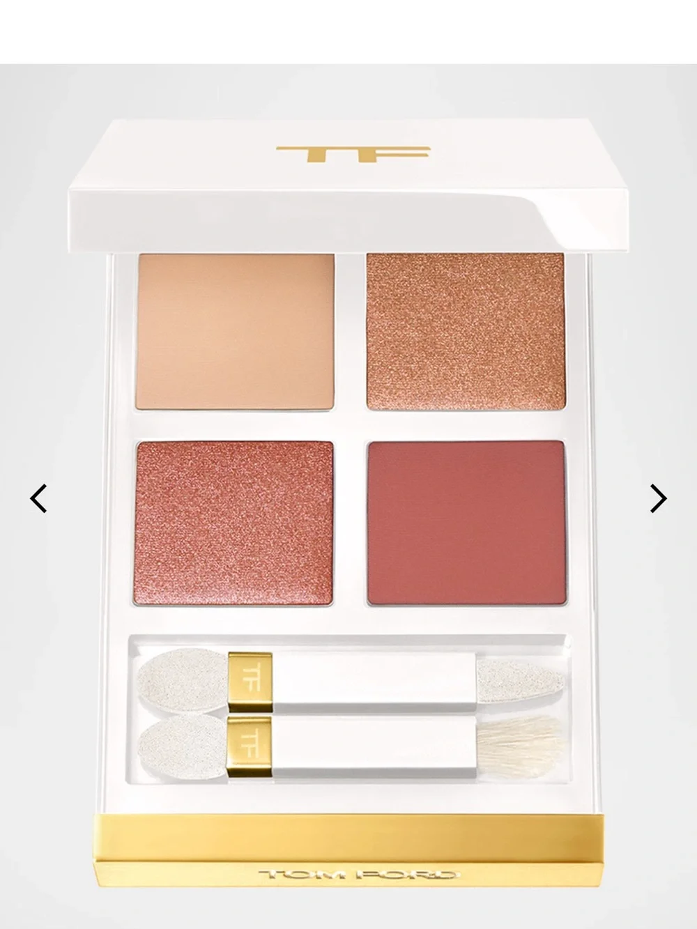 Tom Ford Bronze Isle Eye Quad — Champagne, Rose Bronze, Warm Bronze, Cream